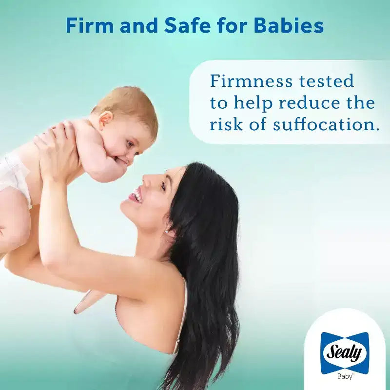 Antibacterial 2-Stage Foam Crib and Toddler Mattress