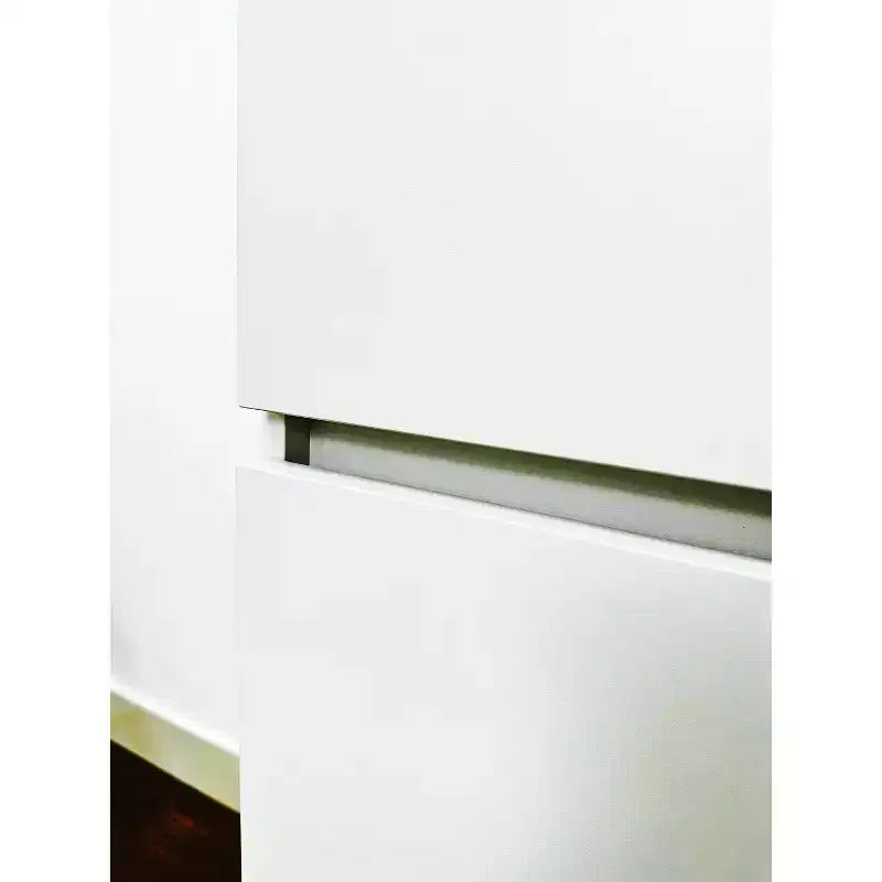 HomeStock 70.9 in.H x 17.72 in.W White Wood Composite Closet System for Universal Storage with Storage Bins