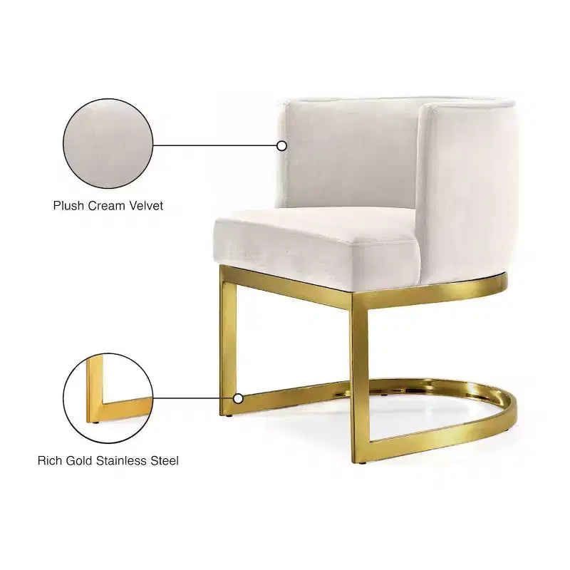 Meridian Furniture,Gianna Velvet Dining Chair