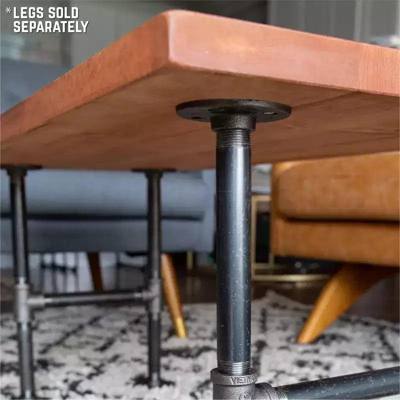RESTORE Sunset Cedar Solid Wood Coffee Tabletop by Pipe Decor