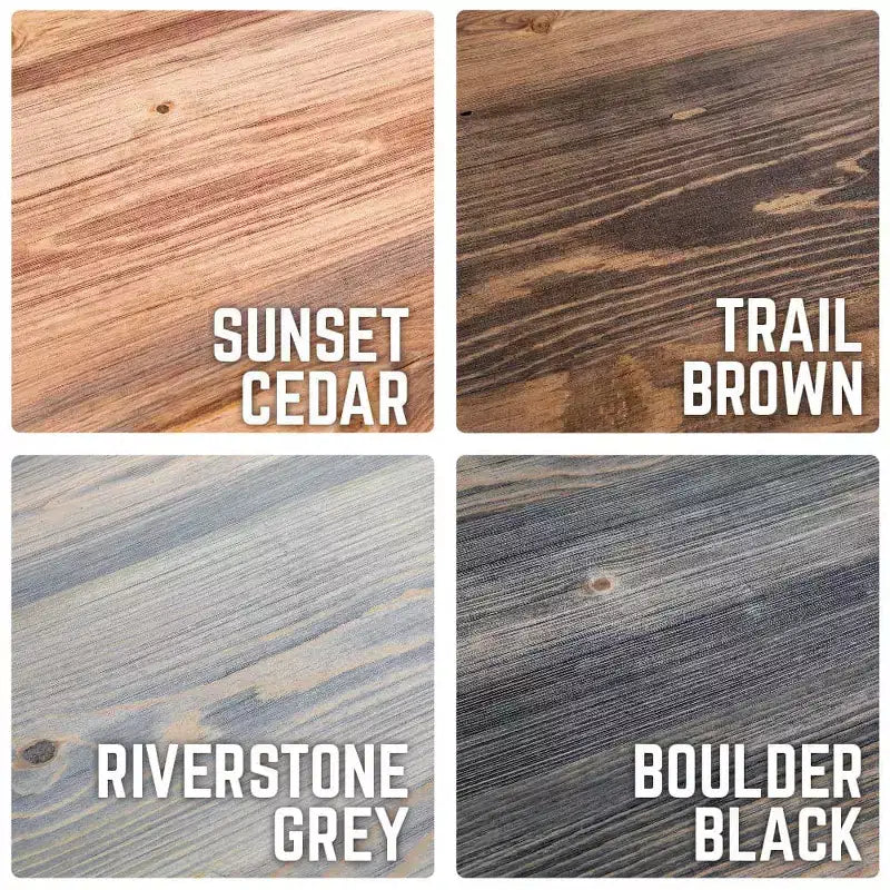 RESTORE Sunset Cedar Solid Wood Coffee Tabletop by Pipe Decor