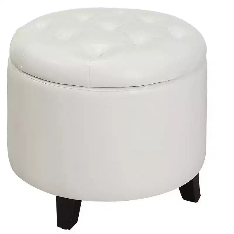 HomeStock Comfort Round Ottoman