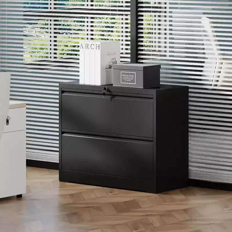 Okak Modern Tall Heavy-Duty Metal Filing Cabinet with Lock Drawers,Storage Organizer File Cabinet for Home Office,Beside Desk
